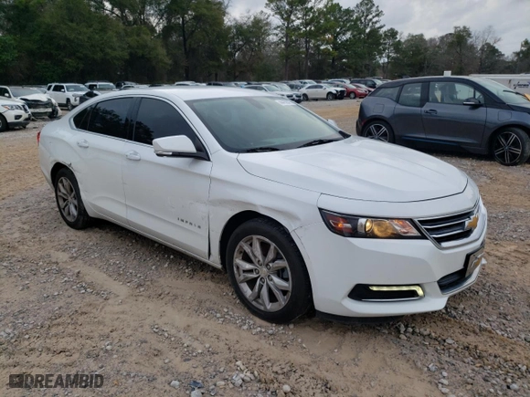 2018 Chevrolet Impala LT with VIN 2G1105S38J9151919, listed as a Copart auction lot 44452075 with 128,812 mi miles and Salvage Title. Bid and sale history available at carsss.com. Image 4.