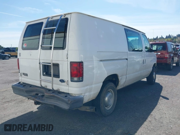 2005 Ford Econoline Cargo Commercial with VIN 1FTSE34P55HA41784, listed as a IAAI auction lot 42012391 with 162,785 mi miles and . Bid and sale history available at DreamBid. Image 4.