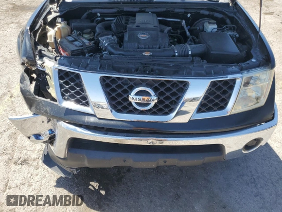 2008 Nissan Frontier SE with VIN 1N6AD07U68C450888, listed as a Copart auction lot 58016045 with 162,079 mi miles and Salvage title. Bid and sale history available at DreamBid. Image 11.