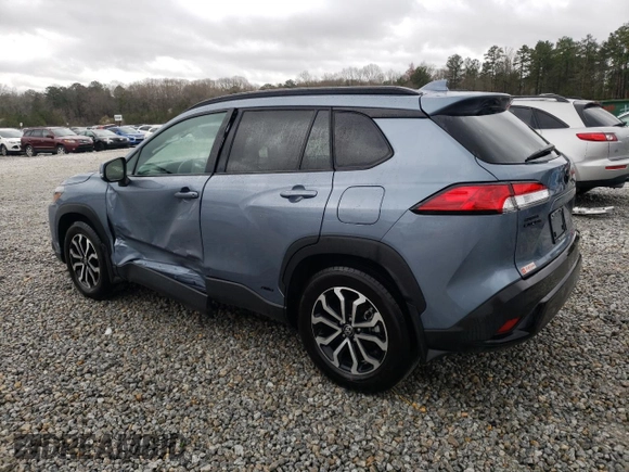 2024 Toyota Corolla Cross Hybrid S with VIN 7MUFBABG0RV022889, listed as a Copart auction lot 47537835 with 13,046 mi miles and Salvage title. Bid and sale history available at DreamBid. Image 2.