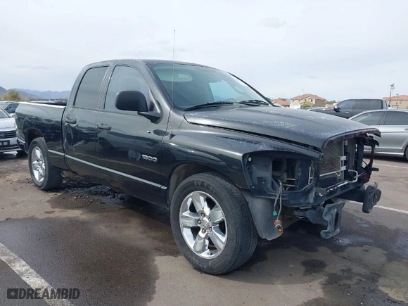 2007 Dodge Ram 1500 SLT with VIN 1D7HA18N17S259929, listed as a IAAI auction lot 41777502 with 208,517 mi miles. Bid and sale history available at carsss.com. Image 1.