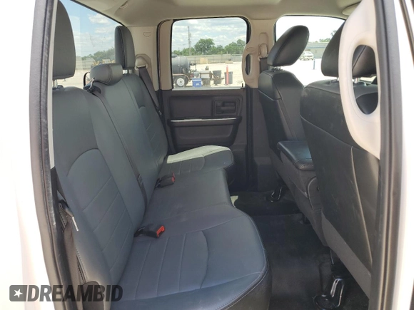 2022 Ram 1500 Tradesman with VIN 1C6RR6FG7NS161596, listed as a Copart auction lot 56472245 with 33,445 mi miles and Salvage title. Bid and sale history available at DreamBid. Image 10.