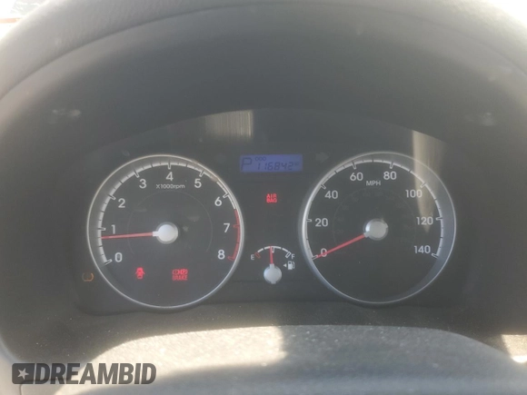 2011 Hyundai Accent GS z VIN KMHCM3AC6BU198599, wystawiony jako Copart lot #52154795 z przebiegiem 116 842 mil mil oraz Szkoda całkowita • Salvage title. Historia ofert i sprzedaży dostępna na DreamBid. Obrazek 9.