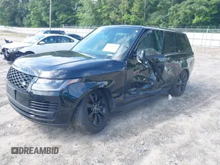 2021 Land Rover Range Rover Westminster with VIN SALGS2RU8MA435190, listed as a IAAI auction lot 42513896 with 30,071 mi miles and . Bid and sale history available at DreamBid. Image 2.