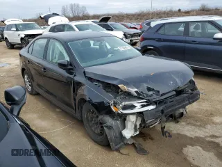 2014 Volkswagen Jetta Sedan S with VIN 3VW2K7AJ3EM399720, listed as a Copart auction lot 47484895 with 102,574 mi miles and Salvage Title. Bid and sale history available at carsss.com. Image 4.