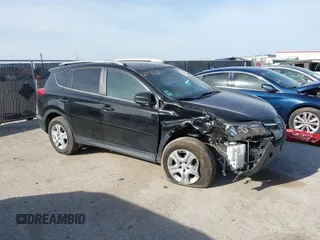 2015 Toyota RAV4 LE with VIN 2T3BFREV6FW366890, listed as a IAAI auction lot 41730097 with 45,920 mi miles. Bid and sale history available at carsss.com. Image 1.