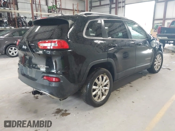 2017 Jeep Cherokee Limited with VIN 1C4PJMDS0HW651300, listed as a IAAI auction lot 42600208 with 221,756 mi miles and . Bid and sale history available at DreamBid. Image 4.