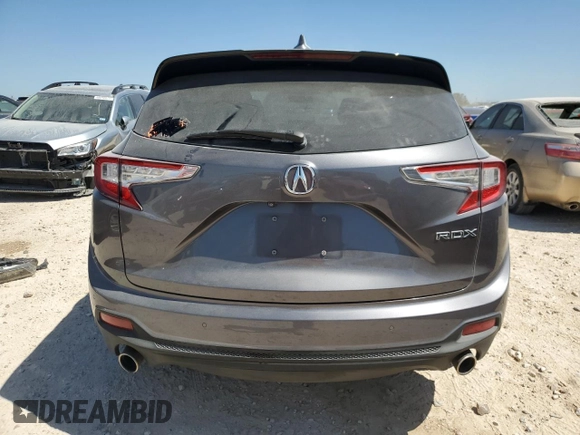 2020 Acura RDX Advance z VIN 5J8TC1H71LL020970, wystawiony jako Copart lot #48846375 z przebiegiem 62 942 mil mil oraz Szkoda całkowita • Salvage title. Historia ofert i sprzedaży dostępna na DreamBid. Obrazek 6.