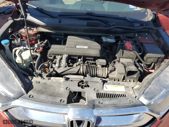 2019 Honda CR-V EX with VIN 5J6RW1H59KL002580, listed as a Copart auction lot 47577605 with 141,770 mi miles and Salvage Title. Bid and sale history available at carsss.com. Image 11.