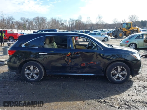 2019 Acura MDX with VIN 5J8YD4H39KL036513, listed as a IAAI auction lot 41487504 with 76,417 mi miles. Bid and sale history available at carsss.com. Image 13.