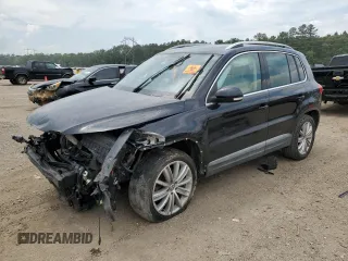 2013 Volkswagen Tiguan SE z VIN WVGAV7AXXDW523728, wystawiony jako Copart lot #64116173 z przebiegiem 116 336 mil mil oraz Szkoda całkowita • Salvage title. Historia ofert i sprzedaży dostępna na DreamBid. Obrazek 1.