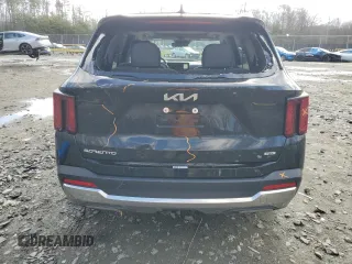 2025 Kia Sorento Hybrid EX with VIN KNDRHDJGXS5338773, listed as a Copart auction lot 47635515 with 2,904 mi miles and Salvage Title. Bid and sale history available at carsss.com. Image 6.