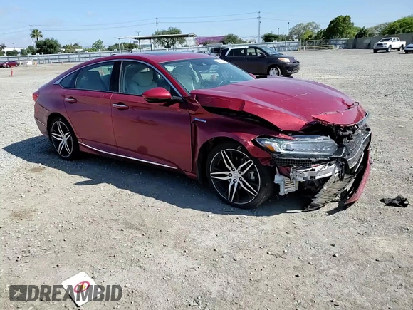 2021 Honda Accord Touring with VIN 1HGCV3F99MA009495, listed as a Copart auction lot 54796265 with 16,698 mi miles and Salvage title. Bid and sale history available at DreamBid. Image 13.