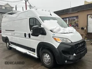 2023 Ram ProMaster Cargo with VIN 3C6MRVJG1PE585051, listed as a Copart auction lot 48306465 with 7,140 mi miles and Clean Title. Bid and sale history available at DreamBid. Image 1.