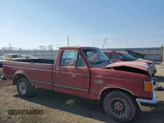 1991 Ford F-150 with VIN 1FTDF15Y3MKA83101, listed as a Copart auction lot 47082805 with 79,692 mi miles and Salvage Title. Bid and sale history available at carsss.com. Image 4.