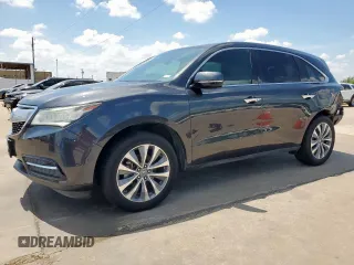 2014 Acura MDX Technology with VIN 5FRYD3H46EB006666, listed as a Copart auction lot 63863695 with 153,913 mi miles and Salvage title. Bid and sale history available at DreamBid. Image 1.