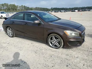 2014 Mercedes-Benz CLA-Class CLA 250 with VIN WDDSJ4EB2EN127906, listed as a Copart auction lot 45542354 with 85,151 mi miles and Salvage Title. Bid and sale history available at carsss.com. Image 4.