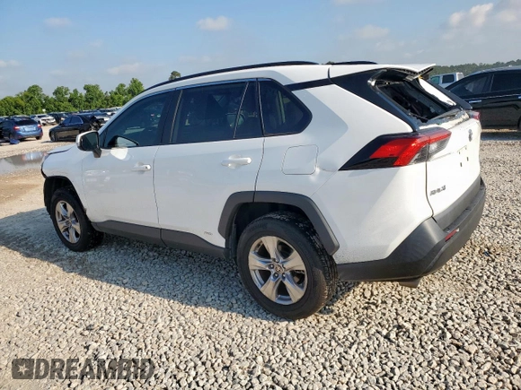 2022 Toyota RAV4 Hybrid XLE with VIN 2T3RWRFV1NW129963, listed as a Copart auction lot 58512545 with 39,982 mi miles and Salvage title. Bid and sale history available at DreamBid. Image 2.