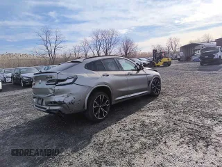 2020 BMW X4 M Competition z VIN 5YMUJ0C04LLA99557, wystawiony jako Copart lot #47123425 z przebiegiem 41 594 mil mil oraz Tytuł czysty. Historia ofert i sprzedaży dostępna na DreamBid. Obrazek 2.
