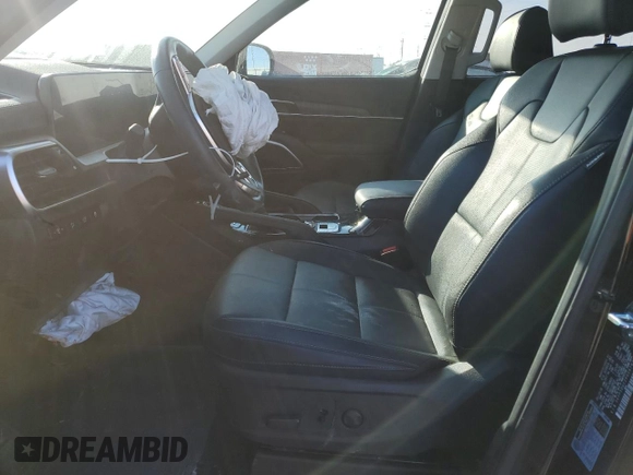 2024 Kia Telluride EX with VIN 5XYP3DGC2RG547470, listed as a Copart auction lot 42578195 with 7,193 mi miles and Salvage Title. Bid and sale history available at carsss.com. Image 7.