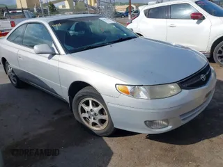2000 Toyota Solara SE with VIN 2T1CG22P1YC402318, listed as a IAAI auction lot 41874287 with 249,533 mi miles. Bid and sale history available at carsss.com. Image 1.
