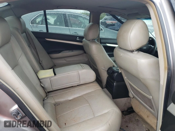 2007 Infiniti G35 G35x with VIN JNKBV61FX7M801312, listed as a Copart auction lot 55379815 with 152,316 mi miles and Salvage Title. Bid and sale history available at DreamBid. Image 10.
