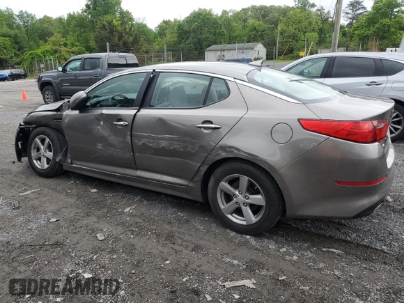 2015 Kia Optima LX with VIN 5XXGM4A71FG440354, listed as a Copart auction lot 55690795 with 90,895 mi miles and Salvage title. Bid and sale history available at DreamBid. Image 2.