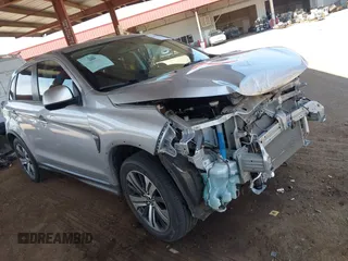 2020 Mitsubishi Outlander ES with VIN JA4AP3AU0LU031310, listed as a IAAI auction lot 42455089 with 28,550 mi miles and . Bid and sale history available at DreamBid. Image 1.