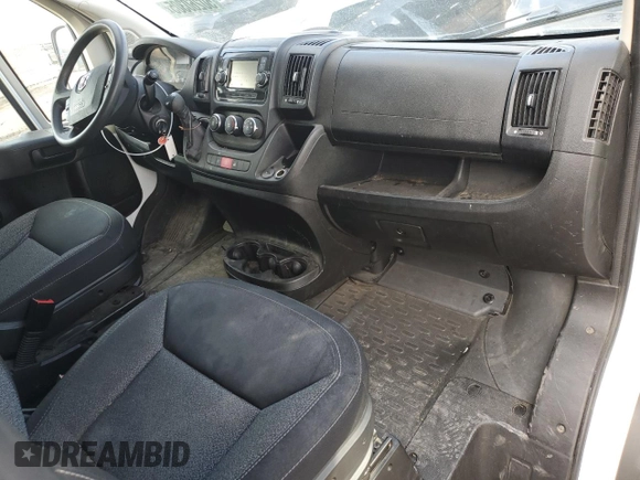 2019 Ram ProMaster Cargo with VIN 3C6TRVAG6KE503187, listed as a Copart auction lot 50260305 with 176,451 mi miles and Salvage Title. Bid and sale history available at carsss.com. Image 8.