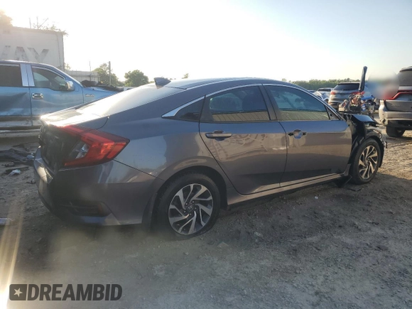 2017 Honda Civic EX z VIN 19XFC2F71HE017068, wystawiony jako Copart lot #53541655 z przebiegiem 148 087 mil mil oraz Szkoda całkowita • Salvage title. Historia ofert i sprzedaży dostępna na DreamBid. Obrazek 3.
