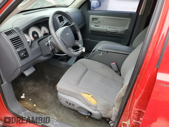 2006 Dodge Dakota SLT with VIN 1D7HE48N16S501462, listed as a Copart auction lot 43990995 with 243,503 mi miles and Clean Title. Bid and sale history available at DreamBid. Image 7.