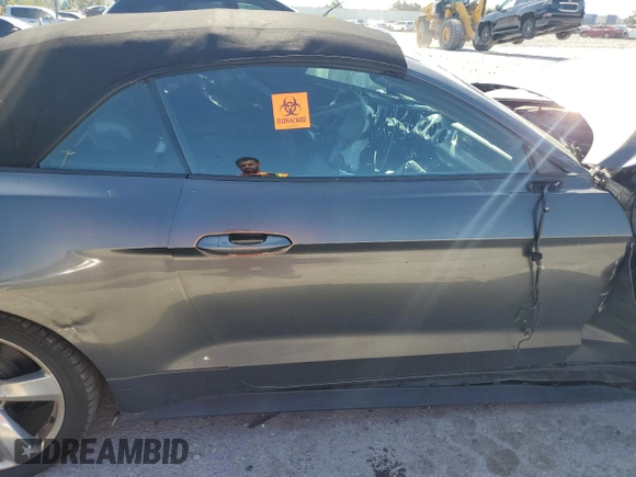 2018 Ford Mustang EcoBoost Premium with VIN 1FATP8UH2J5118715, listed as a Copart auction lot 51994625 with Not Provided miles and Salvage Title. Bid and sale history available at carsss.com. Image 11.