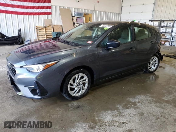 2024 Subaru Impreza z VIN JF1GUABC4R8302685, wystawiony jako Copart lot #45896735 z przebiegiem 14 699 mil mil oraz Szkoda całkowita • Salvage title. Historia ofert i sprzedaży dostępna na DreamBid. Obrazek 1.