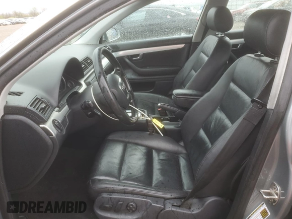 2007 Audi A4 2.0T with VIN WAUAF78E47A139559, listed as a Copart auction lot 48927115 with 157,320 mi miles and Salvage Title. Bid and sale history available at carsss.com. Image 7.