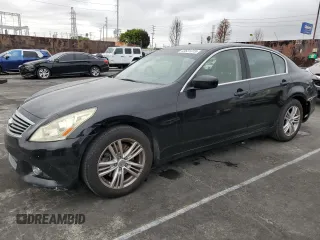2012 Infiniti G25 Sedan Journey with VIN JN1DV6AP9CM700021, listed as a Copart auction lot 43631315 with 133,822 mi miles and Salvage Title. Bid and sale history available at carsss.com. Image 1.