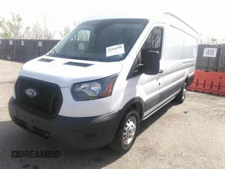 2023 Ford Transit Cargo with VIN 1FTBR3U80PKA69432, listed as a IAAI auction lot 41939700 with 48,158 mi miles and . Bid and sale history available at DreamBid. Image 18.