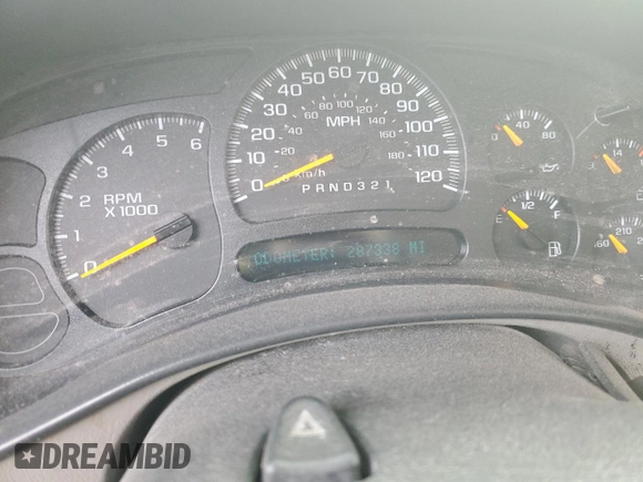 2006 GMC Sierra 1500 SLE1 z VIN 2GTEK13Z261269016, wystawiony jako Copart lot #47594925 z przebiegiem 287 338 mil mil oraz Nie do naprawy • Non repairable. Historia ofert i sprzedaży dostępna na DreamBid. Obrazek 9.