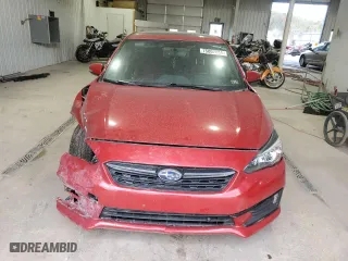 2020 Subaru Impreza Sport with VIN 4S3GKAM64L3606661, listed as a Copart auction lot 75807884 with 43,539 mi miles and Salvage Title. Bid and sale history available at carsss.com. Image 5.