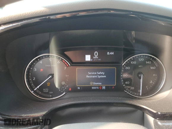 2020 Cadillac XT6 AWD Premium Luxury with VIN 1GYKPDRS6LZ117026, listed as a Copart auction lot 59591825 with 55,515 mi miles and Non repairable. Bid and sale history available at DreamBid. Image 9.
