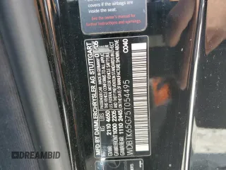 2005 Mercedes-Benz CLK 320 z VIN WDBTK65G75T054495, wystawiony jako Copart lot #56120585 z przebiegiem 130 029 mil mil oraz Szkody całkowita. Historia ofert i sprzedaży dostępna na DreamBid. Obrazek 12.