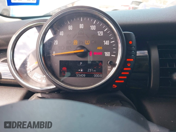 2017 MINI Hardtop 4 Door Cooper with VIN WMWXU1C53H2E17614, listed as a IAAI auction lot 41686204 with 53,409 mi miles and . Bid and sale history available at DreamBid. Image 16.