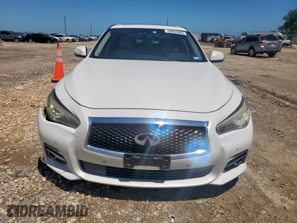 2014 Infiniti Q50 Sport with VIN JN1BV7AR6EM695314, listed as a Copart auction lot 59953085 with 161,085 mi miles and Clean title. Bid and sale history available at DreamBid. Image 5.