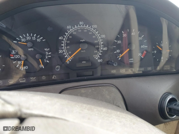 1997 Mercedes-Benz SL-Class with VIN WDBFA63F1VF144556, listed as a Copart auction lot 74490744 with 0 mi miles and Salvage Title. Bid and sale history available at carsss.com. Image 9.