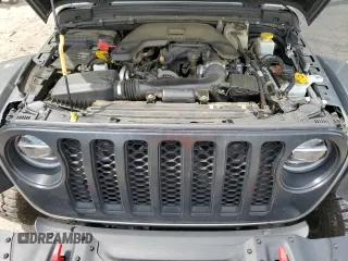 2021 Jeep Gladiator Rubicon с VIN 1C6JJTBG5ML507579, выставлен на аукционе Copart как лот 60409785 с пробегом 62 585 миль миль и Списание • Salvage title. История ставок и продаж доступна на DreamBid. Изображение 11.