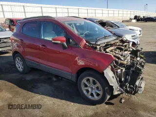 2019 Ford EcoSport SE with VIN MAJ3S2GE9KC261591, listed as a Copart auction lot 52776235 with 30,651 mi miles and Salvage title. Bid and sale history available at DreamBid. Image 4.