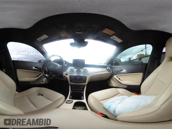 2015 Mercedes-Benz CLA 250 with VIN WDDSJ4GB9FN193268, listed as a IAAI auction lot 42165516 with 138,499 mi miles and . Bid and sale history available at DreamBid. Image 18.