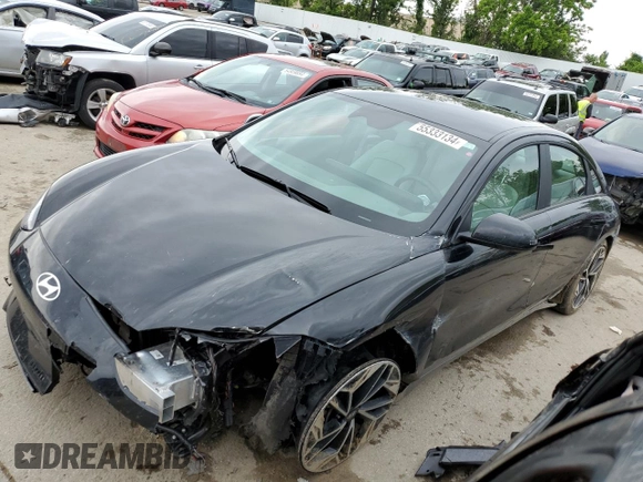2023 Hyundai Ioniq 6 Preferred z VIN KMHM34ACXPA050798, wystawiony jako Copart lot #55333134 z przebiegiem 14 680 mil mil oraz Szkoda całkowita • Salvage title. Historia ofert i sprzedaży dostępna na DreamBid. Obrazek 1.