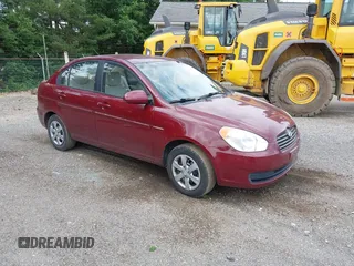 2009 Hyundai Accent Auto GLS with VIN KMHCN46C79U363971, listed as a IAAI auction lot 42540558 with 73,032 mi miles and . Bid and sale history available at DreamBid. Image 1.