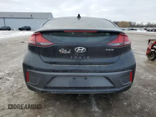 2020 Hyundai Ioniq SE with VIN KMHC75LC4LU190020, listed as a Copart auction lot 42400615 with 38,409 mi miles and Salvage title. Bid and sale history available at DreamBid. Image 6.