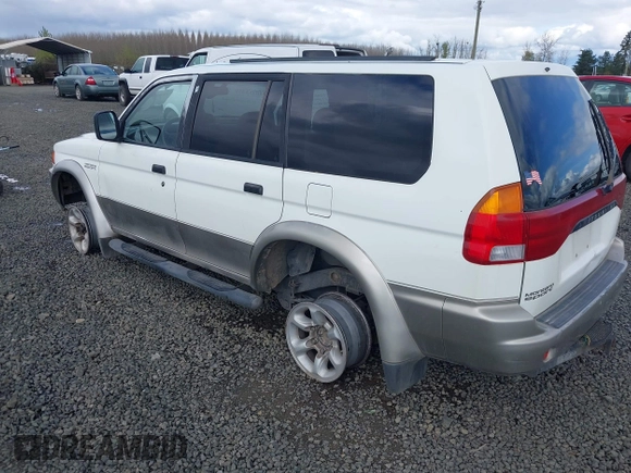 1998 Mitsubishi Montero LS z VIN JA4MT31P3WP025054, wystawiony jako IAAI lot #41880704 z przebiegiem 381 966 mil mil oraz . Historia ofert i sprzedaży dostępna na DreamBid. Obrazek 3.